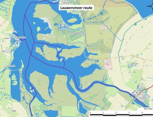 The Lauwersmeer route